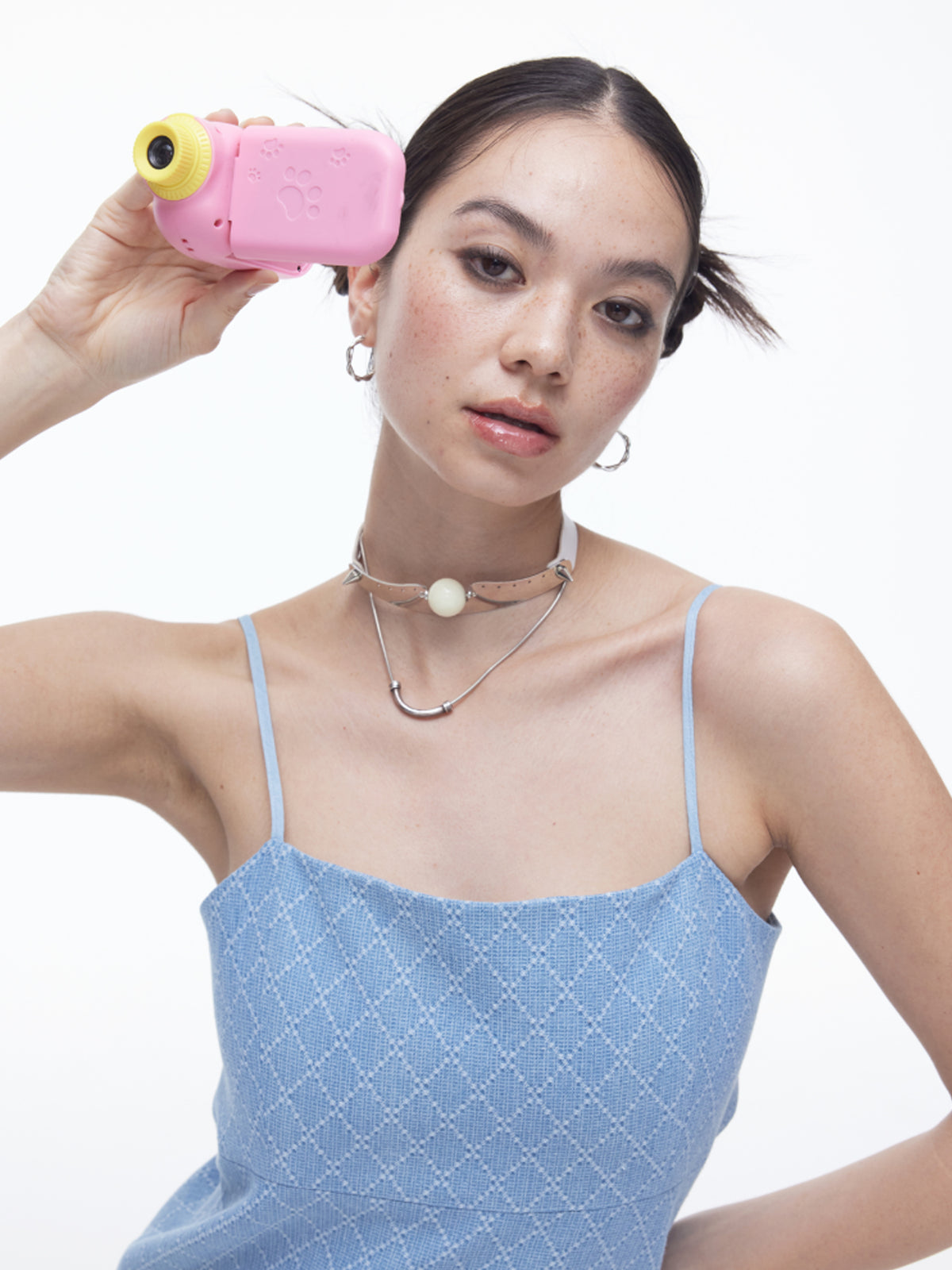 DILETTANTISME Dimond Denim Dress