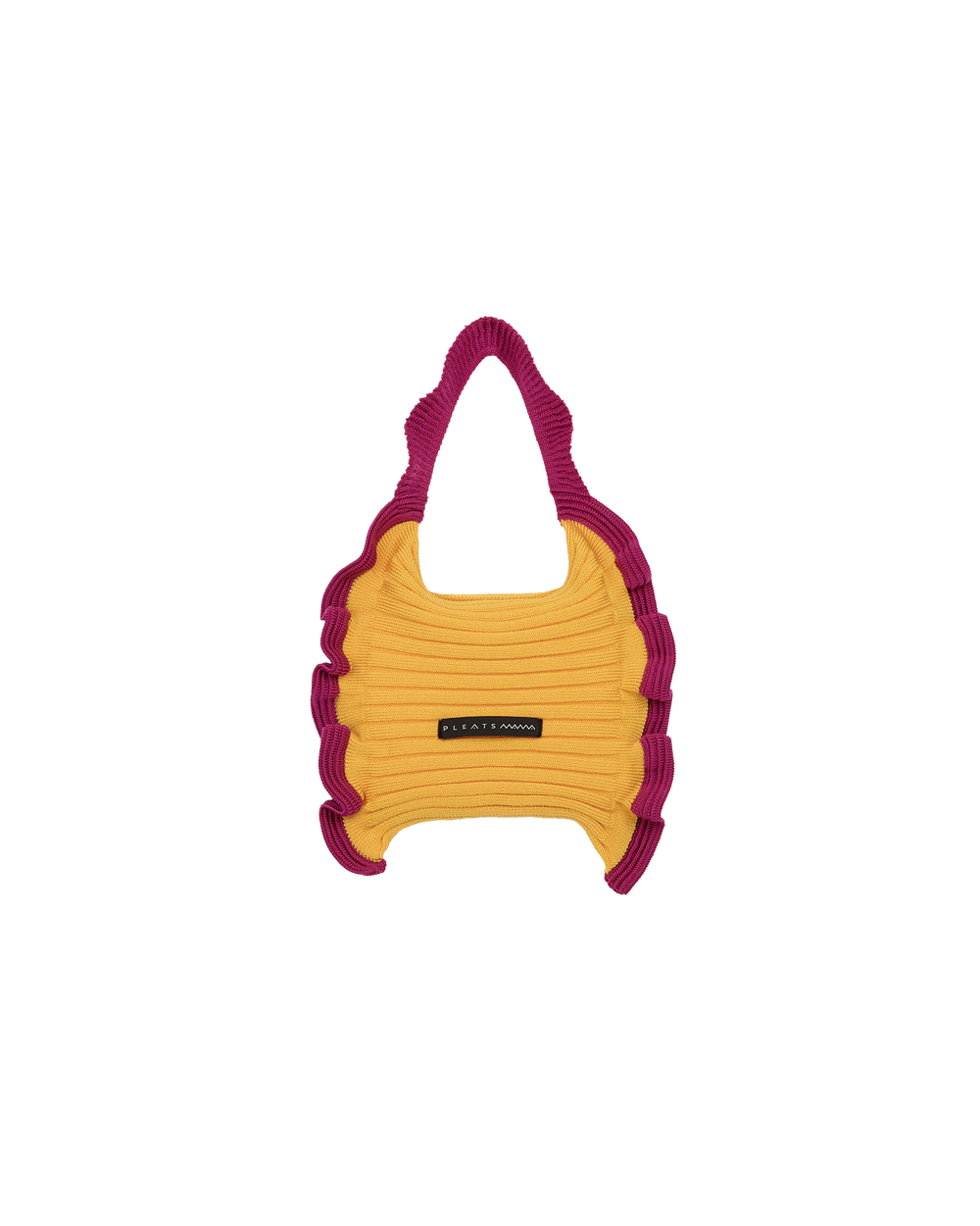 PLEATSMAMA Ruffle Mini Tote Bag