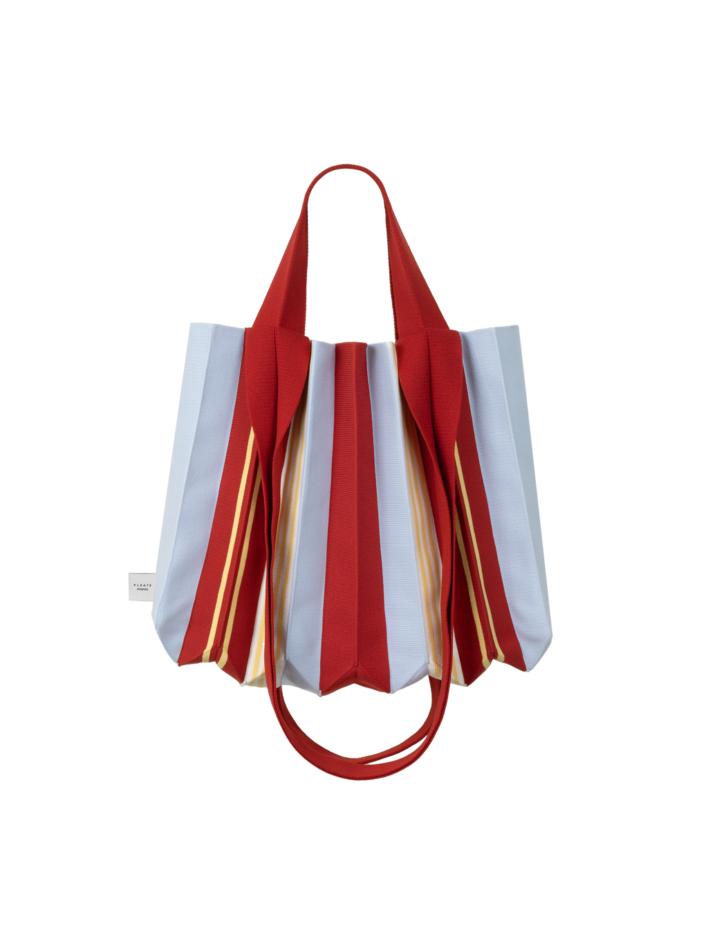 PLEATSMAMA 2Way Bag Poppy Red