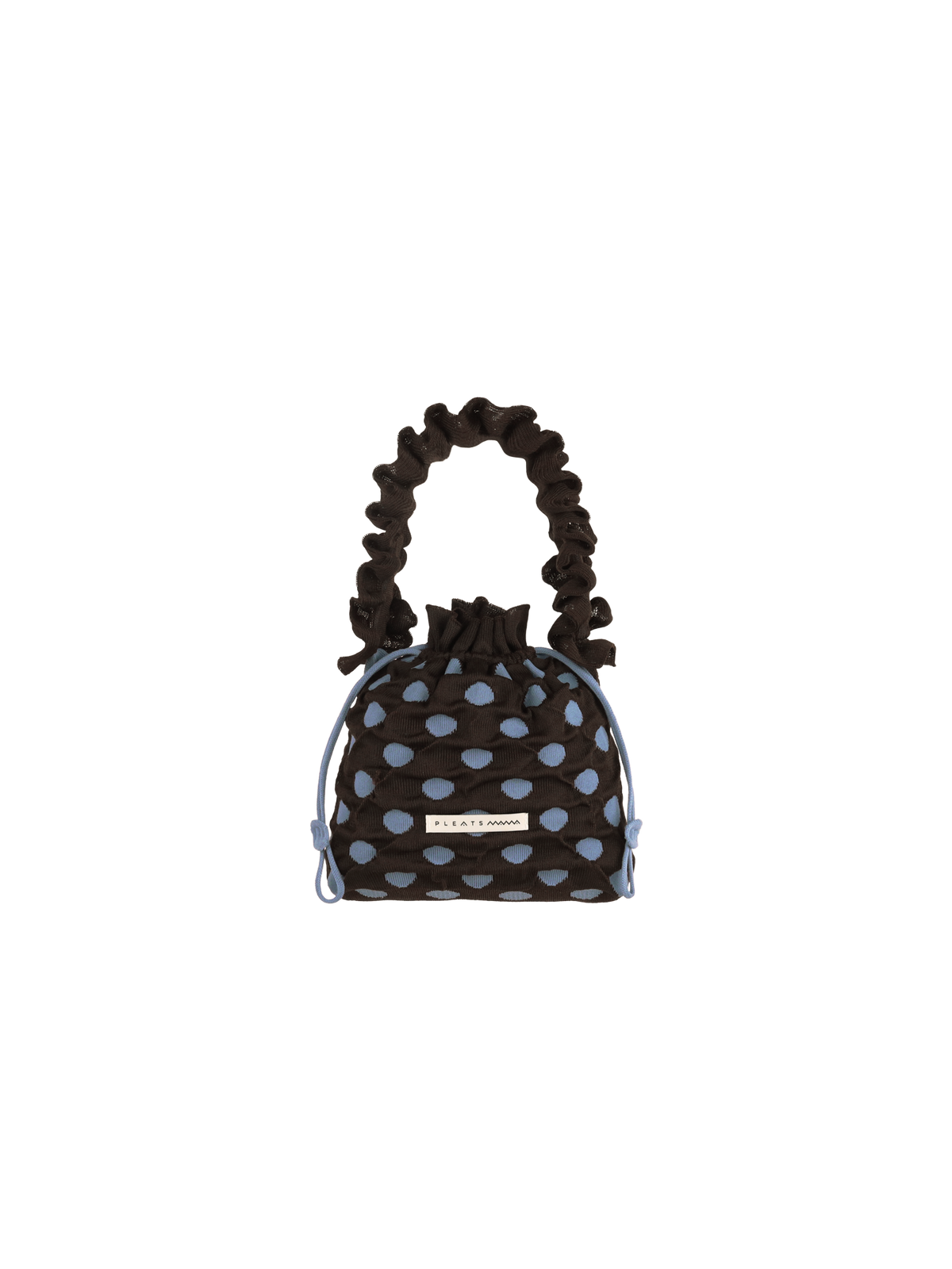 PLEATSMAMA Polka-Dot Mini Bag