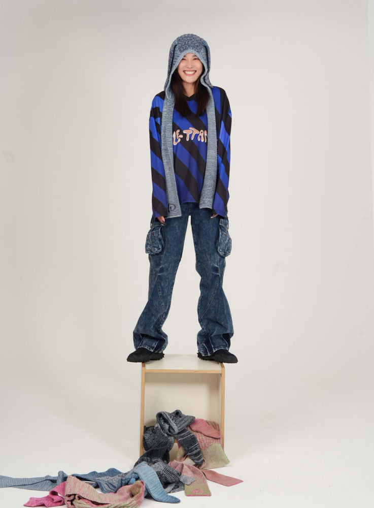 DILETTANTISME Rabbit Ear Balaclava Muffler