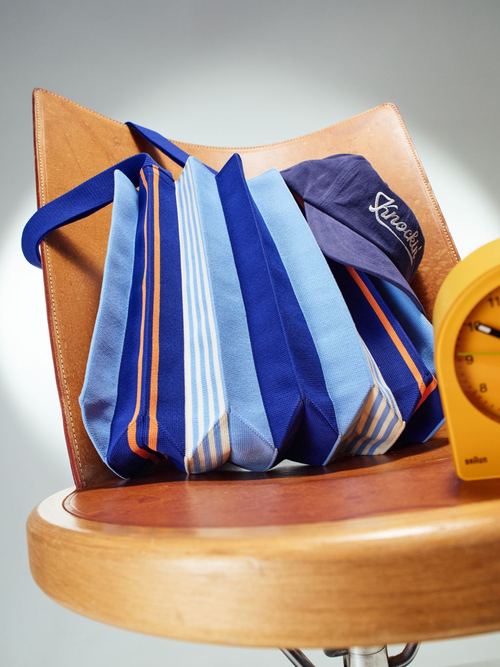 PLEATSMAMA Сумка 2Way Bag Оксфордский Голубой