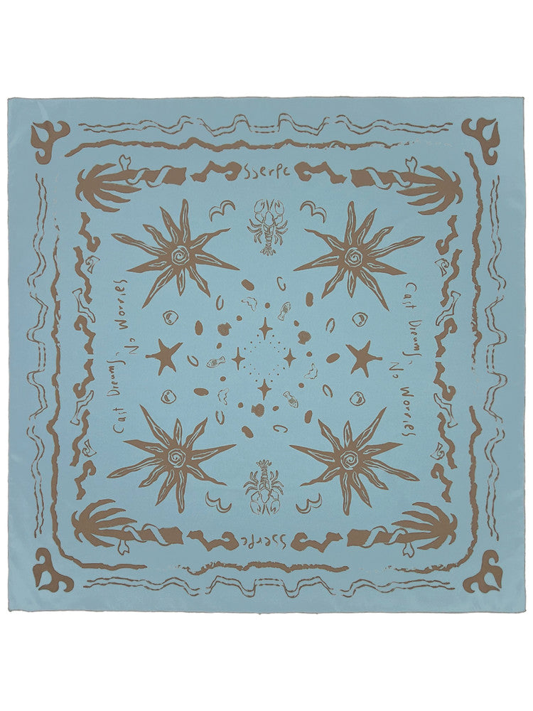 SSERPE Платок Голубой