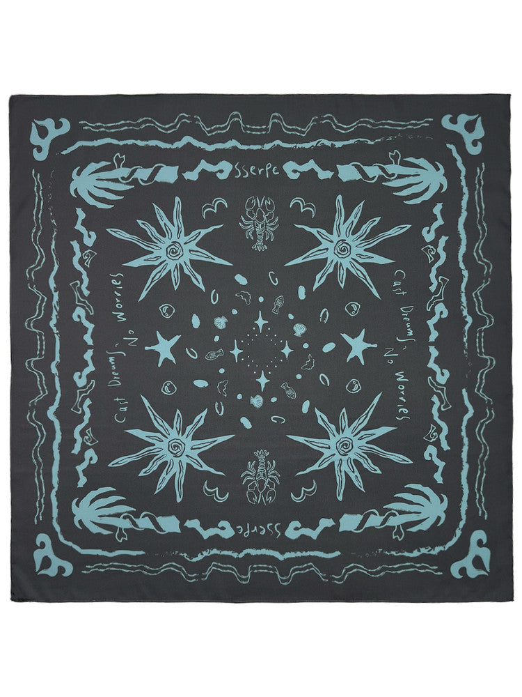 SSERPE Платок Темно Серый
