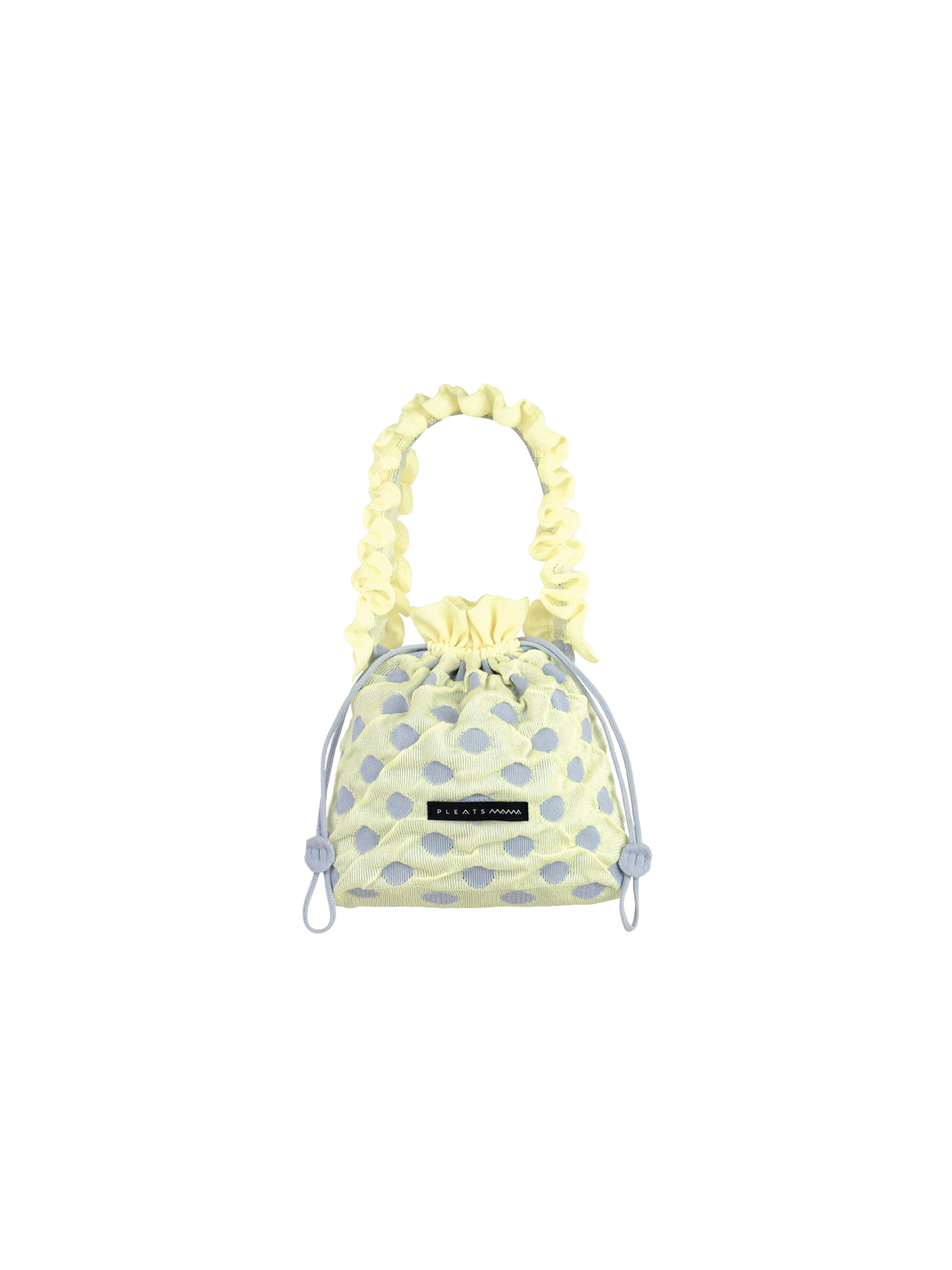 PLEATSMAMA Polka-Dot Mini Bag