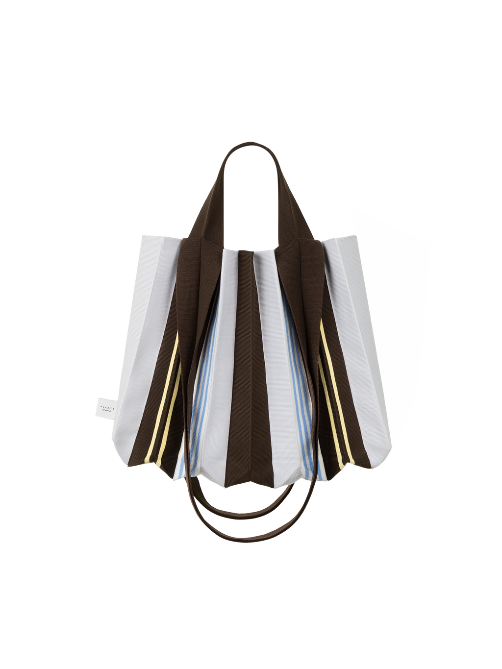 PLEATSMAMA 2Way Bag Vintage Brown