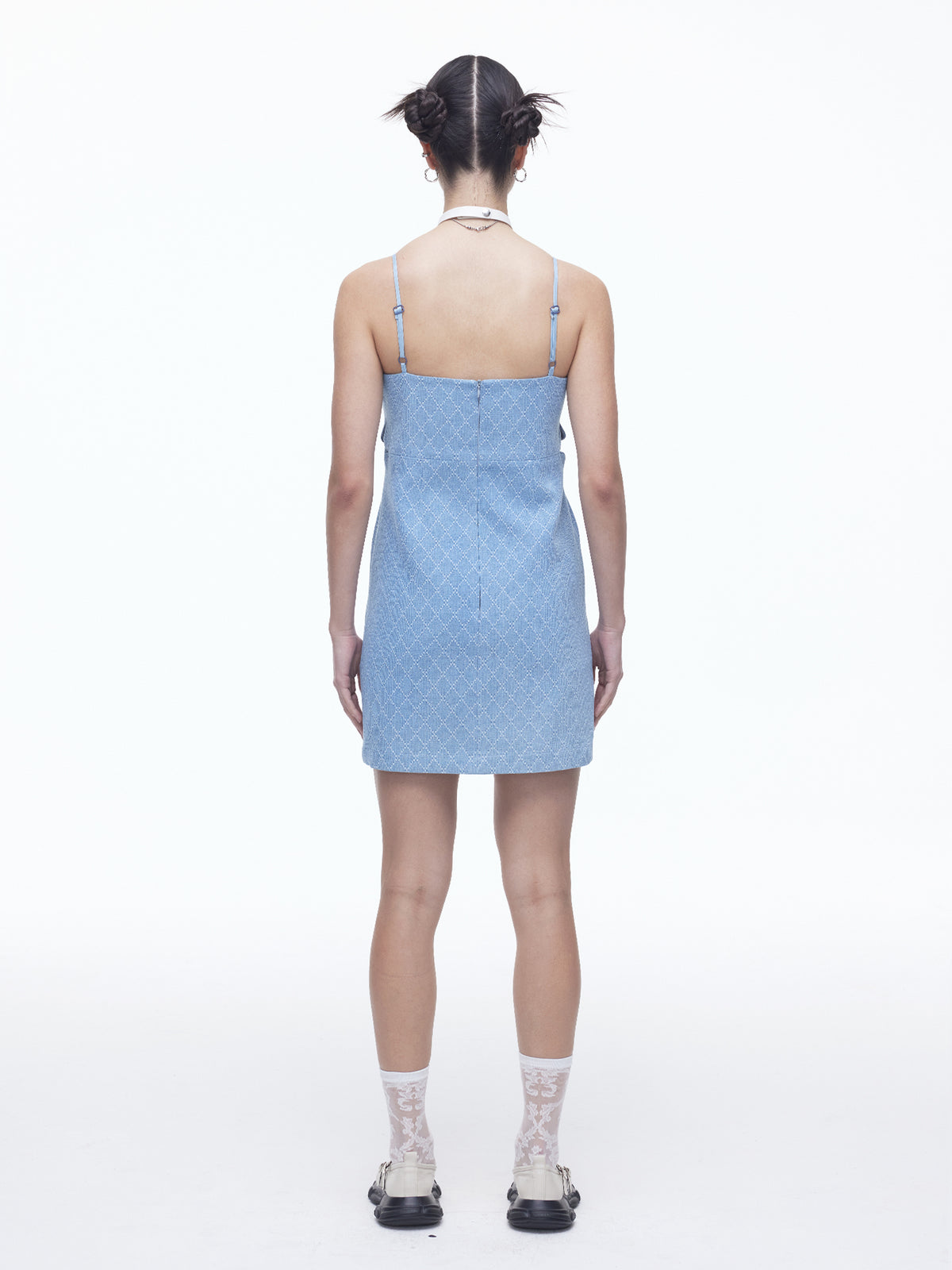 DILETTANTISME Dimond Denim Dress